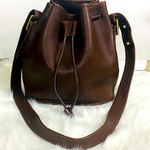 COPY - Vintage Coach Drawstring Bag
